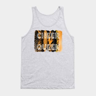 Wild cheer queen brushstrokes Tank Top